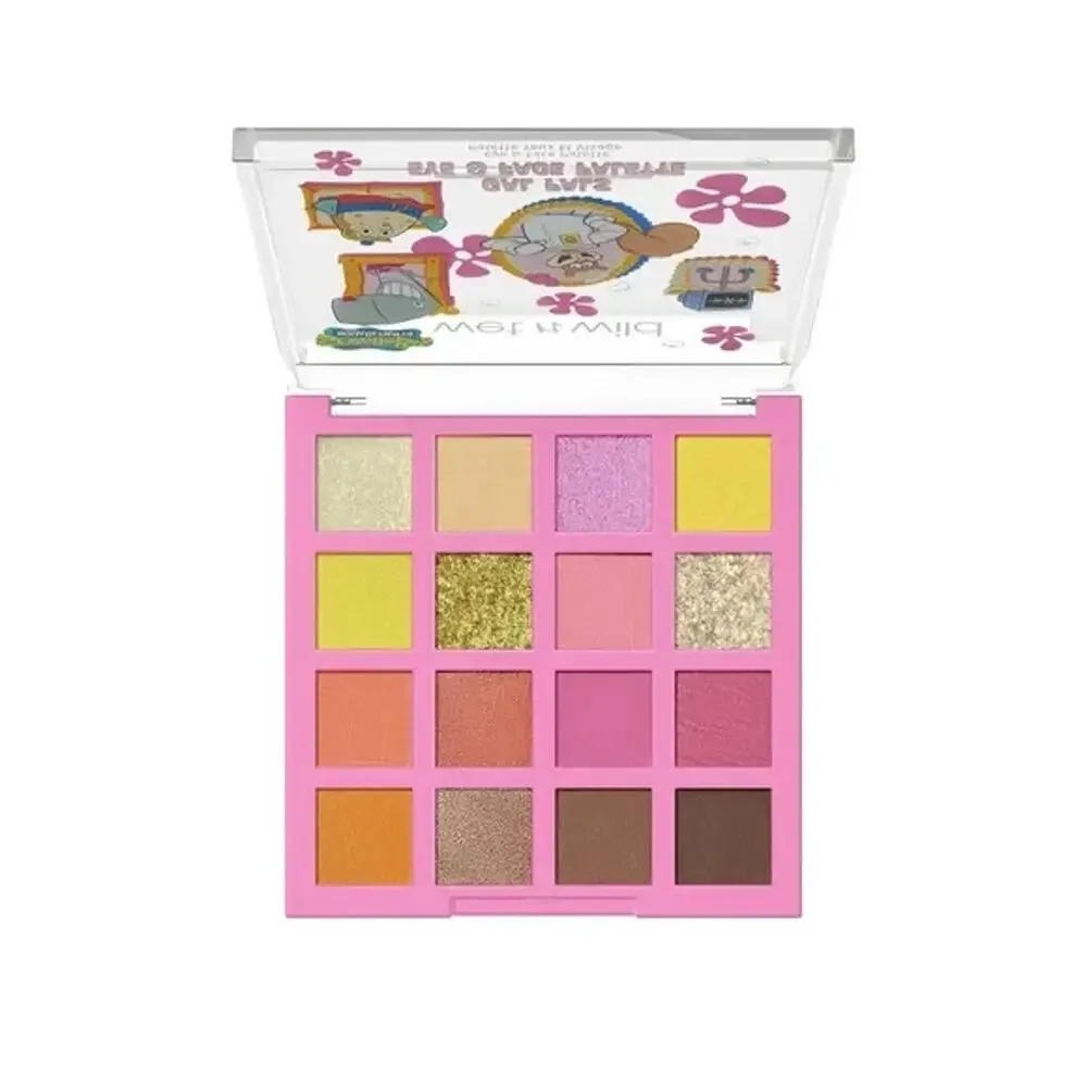 Set Of 6 SpongeBob Wet n Wild Makeup Blush Eye n Face Palette Different Makeup